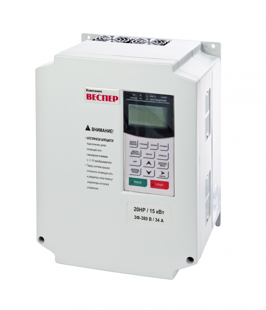 Частотный преобразователь Веспер E4-9400-020H 15кВт 380В — цена, купить ...